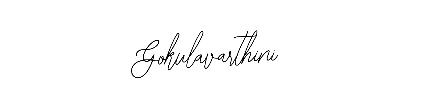 Design your own signature with our free online signature maker. With this signature software, you can create a handwritten (Bearetta-2O07w) signature for name Gokulavarthini. Gokulavarthini signature style 12 images and pictures png