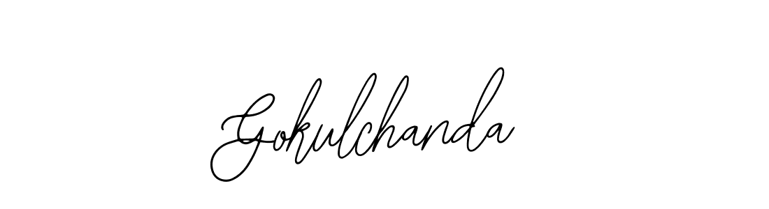 Also we have Gokulchanda name is the best signature style. Create professional handwritten signature collection using Bearetta-2O07w autograph style. Gokulchanda signature style 12 images and pictures png
