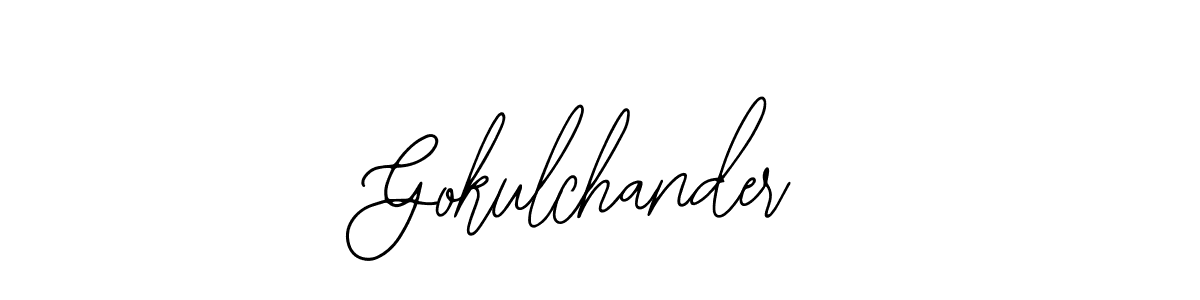 Make a beautiful signature design for name Gokulchander. Use this online signature maker to create a handwritten signature for free. Gokulchander signature style 12 images and pictures png