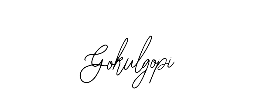 Similarly Bearetta-2O07w is the best handwritten signature design. Signature creator online .You can use it as an online autograph creator for name Gokulgopi. Gokulgopi signature style 12 images and pictures png