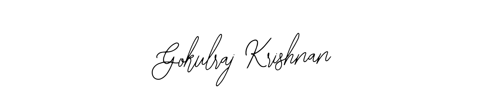 This is the best signature style for the Gokulraj Krishnan name. Also you like these signature font (Bearetta-2O07w). Mix name signature. Gokulraj Krishnan signature style 12 images and pictures png