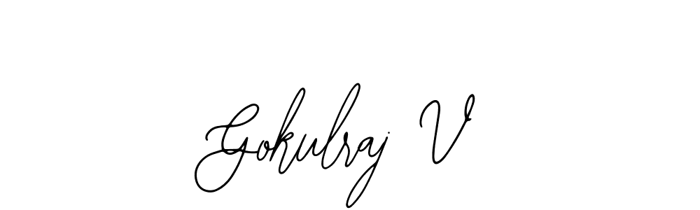 Make a short Gokulraj V signature style. Manage your documents anywhere anytime using Bearetta-2O07w. Create and add eSignatures, submit forms, share and send files easily. Gokulraj V signature style 12 images and pictures png