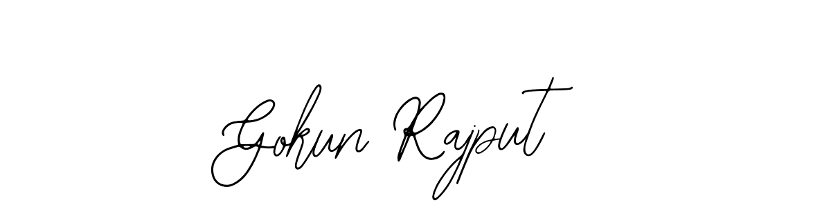 Gokun Rajput stylish signature style. Best Handwritten Sign (Bearetta-2O07w) for my name. Handwritten Signature Collection Ideas for my name Gokun Rajput. Gokun Rajput signature style 12 images and pictures png