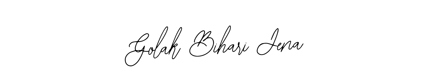 if you are searching for the best signature style for your name Golak Bihari Jena. so please give up your signature search. here we have designed multiple signature styles  using Bearetta-2O07w. Golak Bihari Jena signature style 12 images and pictures png