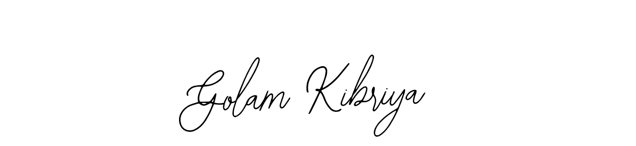 It looks lik you need a new signature style for name Golam Kibriya. Design unique handwritten (Bearetta-2O07w) signature with our free signature maker in just a few clicks. Golam Kibriya signature style 12 images and pictures png