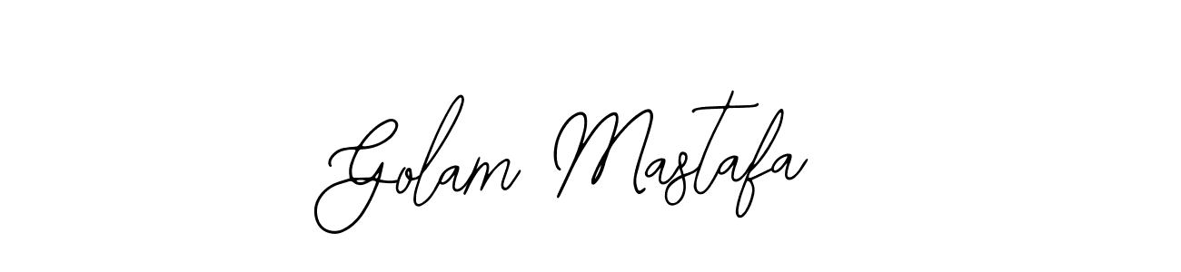 Also You can easily find your signature by using the search form. We will create Golam Mastafa name handwritten signature images for you free of cost using Bearetta-2O07w sign style. Golam Mastafa signature style 12 images and pictures png