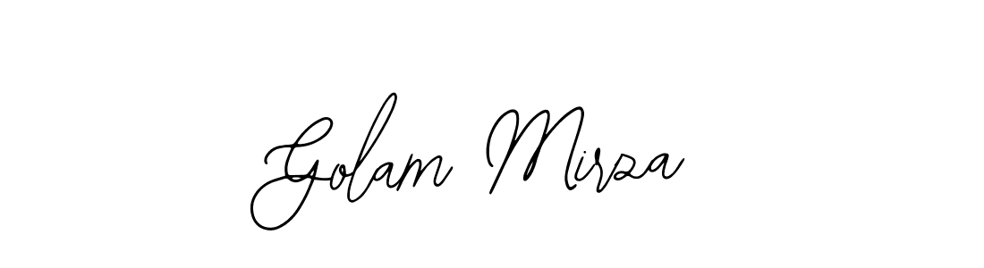 Make a short Golam Mirza signature style. Manage your documents anywhere anytime using Bearetta-2O07w. Create and add eSignatures, submit forms, share and send files easily. Golam Mirza signature style 12 images and pictures png