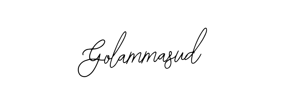 How to make Golammasud name signature. Use Bearetta-2O07w style for creating short signs online. This is the latest handwritten sign. Golammasud signature style 12 images and pictures png