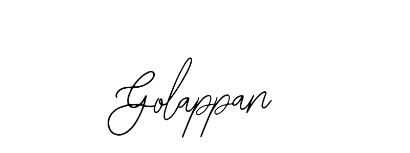 How to make Golappan signature? Bearetta-2O07w is a professional autograph style. Create handwritten signature for Golappan name. Golappan signature style 12 images and pictures png