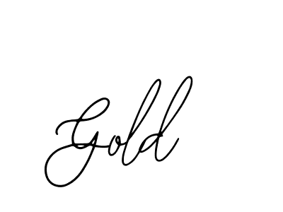 How to make Gold signature? Bearetta-2O07w is a professional autograph style. Create handwritten signature for Gold name. Gold signature style 12 images and pictures png