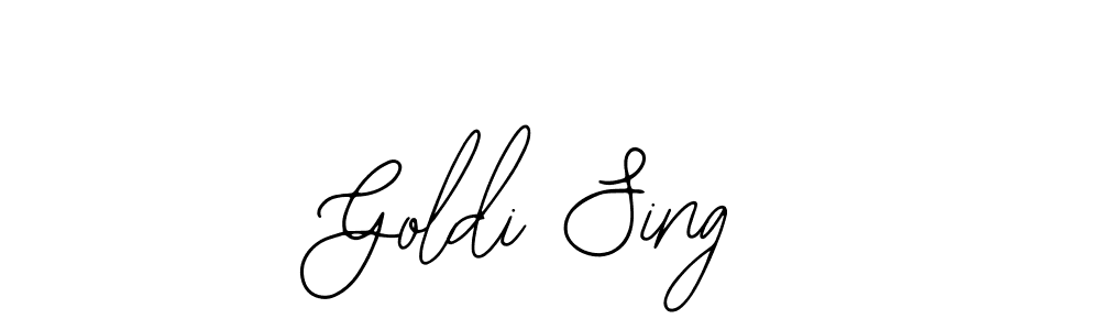 Make a short Goldi Sing signature style. Manage your documents anywhere anytime using Bearetta-2O07w. Create and add eSignatures, submit forms, share and send files easily. Goldi Sing signature style 12 images and pictures png