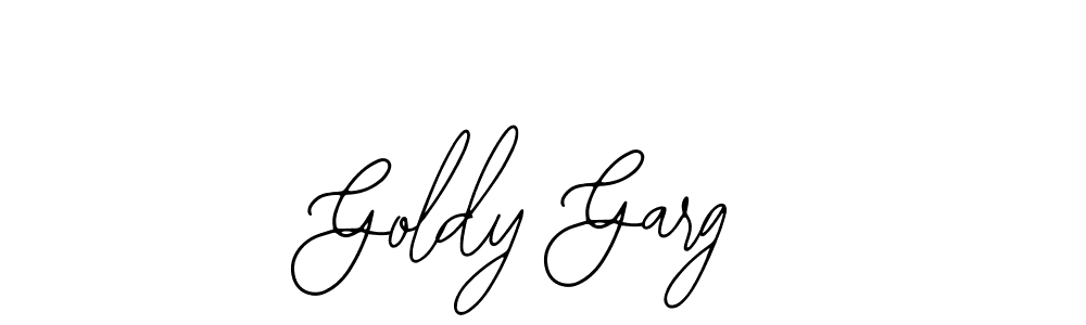 Goldy Garg stylish signature style. Best Handwritten Sign (Bearetta-2O07w) for my name. Handwritten Signature Collection Ideas for my name Goldy Garg. Goldy Garg signature style 12 images and pictures png