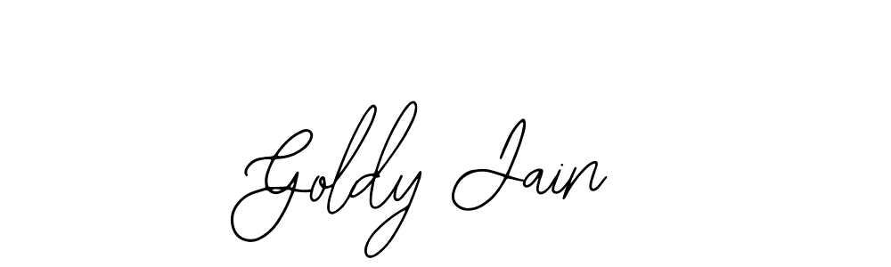 How to make Goldy Jain signature? Bearetta-2O07w is a professional autograph style. Create handwritten signature for Goldy Jain name. Goldy Jain signature style 12 images and pictures png