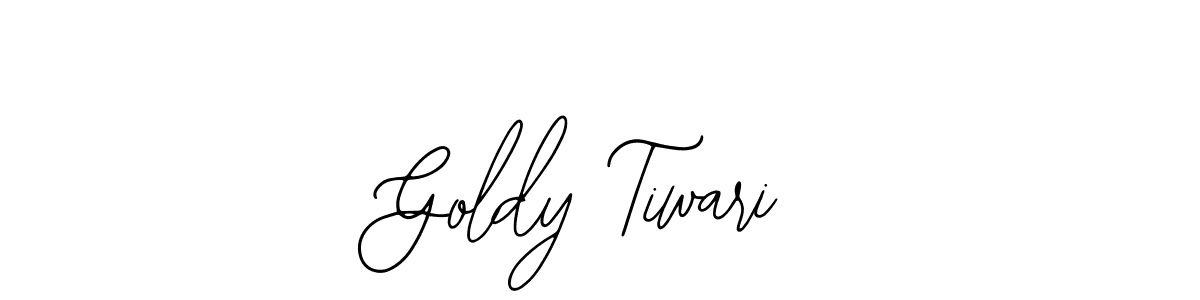 You should practise on your own different ways (Bearetta-2O07w) to write your name (Goldy Tiwari) in signature. don't let someone else do it for you. Goldy Tiwari signature style 12 images and pictures png