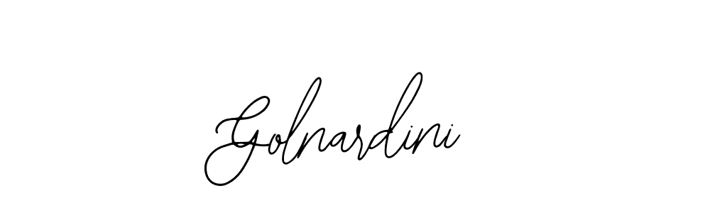 Create a beautiful signature design for name Golnardini. With this signature (Bearetta-2O07w) fonts, you can make a handwritten signature for free. Golnardini signature style 12 images and pictures png