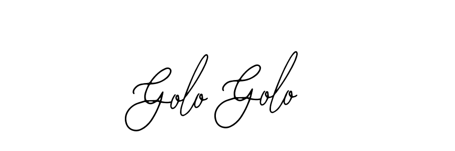 Golo Golo stylish signature style. Best Handwritten Sign (Bearetta-2O07w) for my name. Handwritten Signature Collection Ideas for my name Golo Golo. Golo Golo signature style 12 images and pictures png