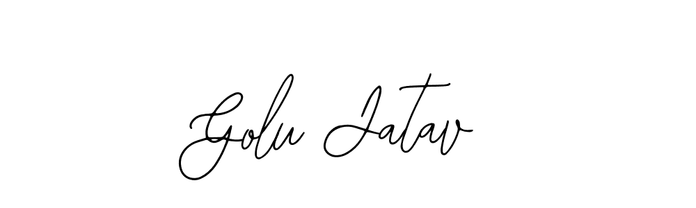 Also we have Golu Jatav name is the best signature style. Create professional handwritten signature collection using Bearetta-2O07w autograph style. Golu Jatav signature style 12 images and pictures png