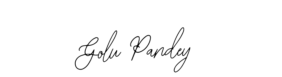 How to make Golu Pandey signature? Bearetta-2O07w is a professional autograph style. Create handwritten signature for Golu Pandey name. Golu Pandey signature style 12 images and pictures png