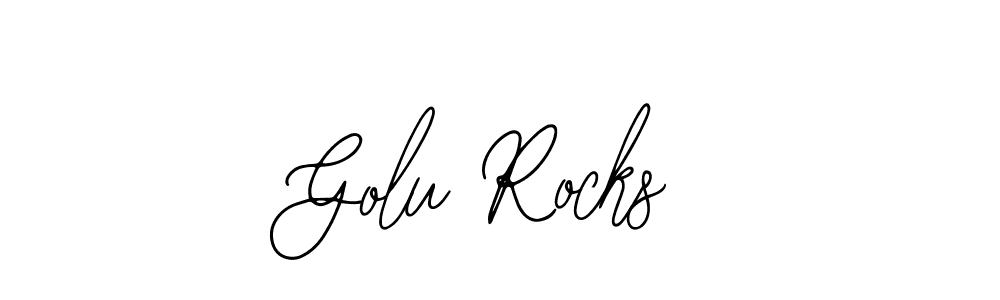 See photos of Golu Rocks official signature by Spectra . Check more albums & portfolios. Read reviews & check more about Bearetta-2O07w font. Golu Rocks signature style 12 images and pictures png