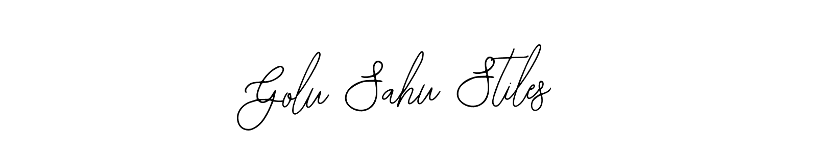 Bearetta-2O07w is a professional signature style that is perfect for those who want to add a touch of class to their signature. It is also a great choice for those who want to make their signature more unique. Get Golu Sahu Stiles name to fancy signature for free. Golu Sahu Stiles signature style 12 images and pictures png