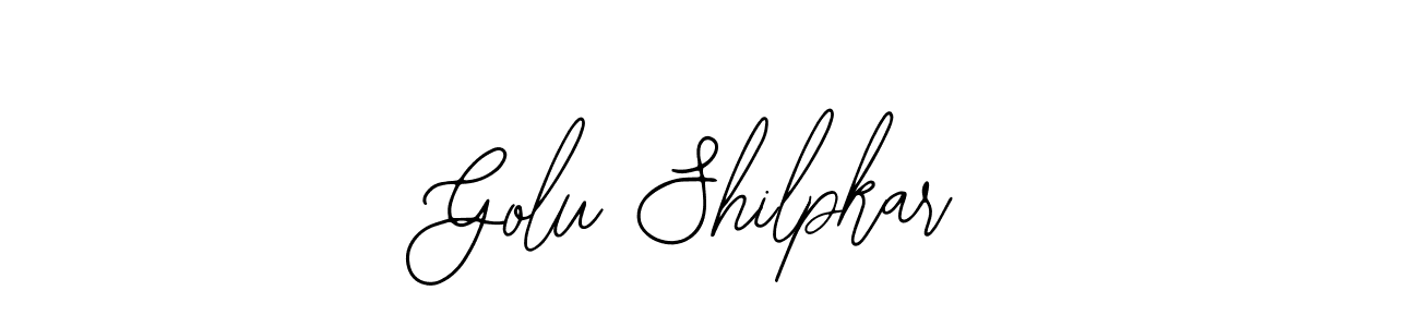 This is the best signature style for the Golu Shilpkar name. Also you like these signature font (Bearetta-2O07w). Mix name signature. Golu Shilpkar signature style 12 images and pictures png