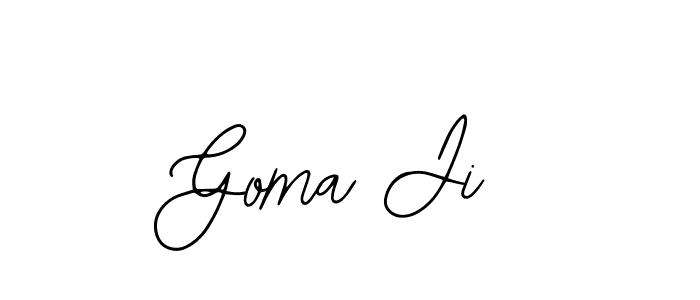 Make a beautiful signature design for name Goma Ji. With this signature (Bearetta-2O07w) style, you can create a handwritten signature for free. Goma Ji signature style 12 images and pictures png