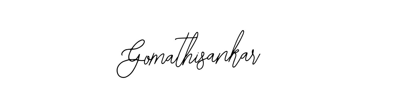 It looks lik you need a new signature style for name Gomathisankar. Design unique handwritten (Bearetta-2O07w) signature with our free signature maker in just a few clicks. Gomathisankar signature style 12 images and pictures png