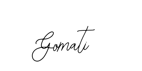 if you are searching for the best signature style for your name Gomati. so please give up your signature search. here we have designed multiple signature styles  using Bearetta-2O07w. Gomati signature style 12 images and pictures png