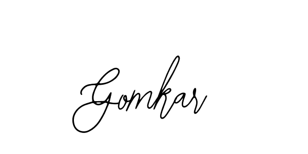 if you are searching for the best signature style for your name Gomkar. so please give up your signature search. here we have designed multiple signature styles  using Bearetta-2O07w. Gomkar signature style 12 images and pictures png