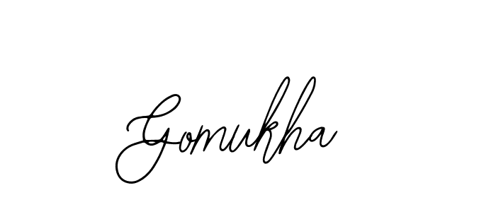 Bearetta-2O07w is a professional signature style that is perfect for those who want to add a touch of class to their signature. It is also a great choice for those who want to make their signature more unique. Get Gomukha name to fancy signature for free. Gomukha signature style 12 images and pictures png