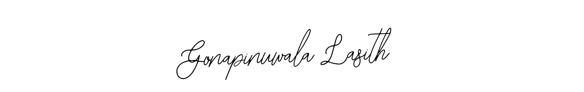 Make a beautiful signature design for name Gonapinuwala Lasith. With this signature (Bearetta-2O07w) style, you can create a handwritten signature for free. Gonapinuwala Lasith signature style 12 images and pictures png