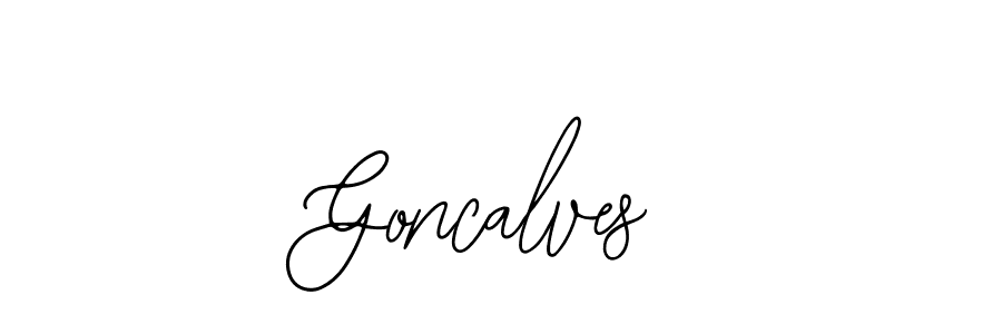 Goncalves stylish signature style. Best Handwritten Sign (Bearetta-2O07w) for my name. Handwritten Signature Collection Ideas for my name Goncalves. Goncalves signature style 12 images and pictures png