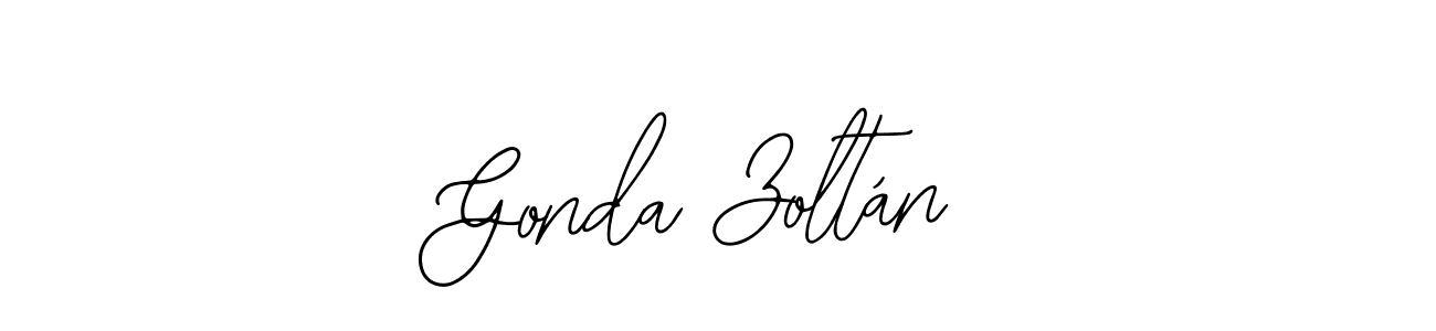 Also we have Gonda Zoltán name is the best signature style. Create professional handwritten signature collection using Bearetta-2O07w autograph style. Gonda Zoltán signature style 12 images and pictures png