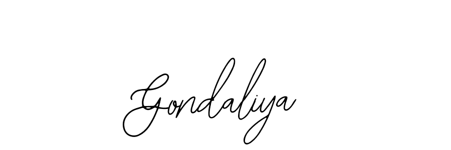 Also we have Gondaliya name is the best signature style. Create professional handwritten signature collection using Bearetta-2O07w autograph style. Gondaliya signature style 12 images and pictures png