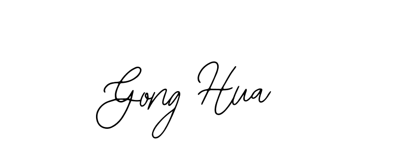 This is the best signature style for the Gong Hua name. Also you like these signature font (Bearetta-2O07w). Mix name signature. Gong Hua signature style 12 images and pictures png