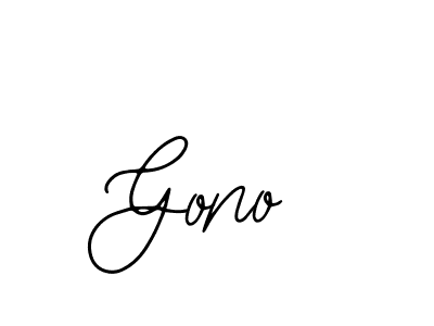 Create a beautiful signature design for name Gono. With this signature (Bearetta-2O07w) fonts, you can make a handwritten signature for free. Gono signature style 12 images and pictures png