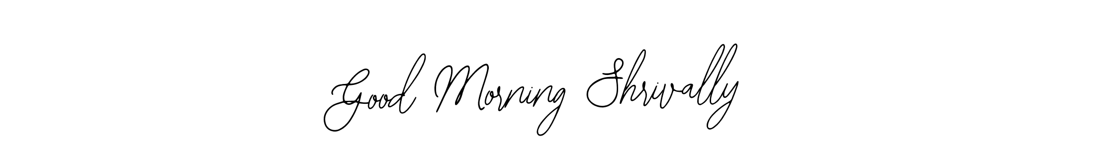 This is the best signature style for the Good Morning Shrivally name. Also you like these signature font (Bearetta-2O07w). Mix name signature. Good Morning Shrivally signature style 12 images and pictures png