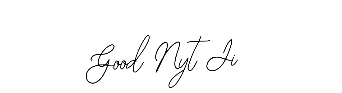 You can use this online signature creator to create a handwritten signature for the name Good Nyt Ji. This is the best online autograph maker. Good Nyt Ji signature style 12 images and pictures png