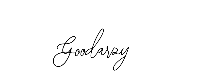 Use a signature maker to create a handwritten signature online. With this signature software, you can design (Bearetta-2O07w) your own signature for name Goodarzy. Goodarzy signature style 12 images and pictures png