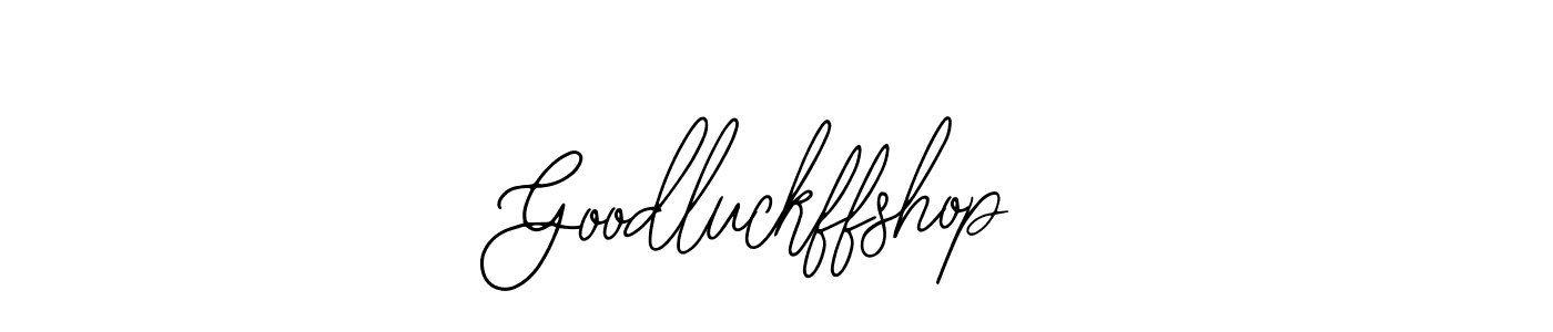 Also we have Goodluckffshop name is the best signature style. Create professional handwritten signature collection using Bearetta-2O07w autograph style. Goodluckffshop signature style 12 images and pictures png