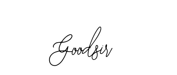 Design your own signature with our free online signature maker. With this signature software, you can create a handwritten (Bearetta-2O07w) signature for name Goodsir. Goodsir signature style 12 images and pictures png