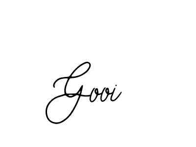 Use a signature maker to create a handwritten signature online. With this signature software, you can design (Bearetta-2O07w) your own signature for name Gooi. Gooi signature style 12 images and pictures png