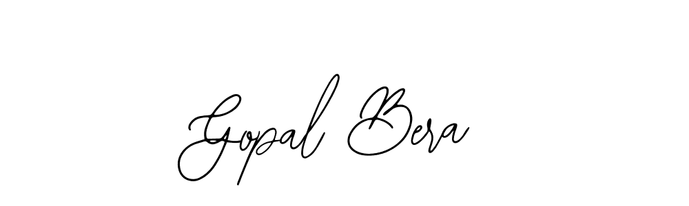 Gopal Bera stylish signature style. Best Handwritten Sign (Bearetta-2O07w) for my name. Handwritten Signature Collection Ideas for my name Gopal Bera. Gopal Bera signature style 12 images and pictures png