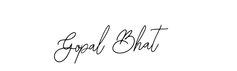 Gopal Bhat stylish signature style. Best Handwritten Sign (Bearetta-2O07w) for my name. Handwritten Signature Collection Ideas for my name Gopal Bhat. Gopal Bhat signature style 12 images and pictures png