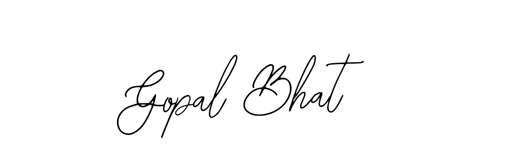 Also You can easily find your signature by using the search form. We will create Gopal Bhat name handwritten signature images for you free of cost using Bearetta-2O07w sign style. Gopal Bhat signature style 12 images and pictures png