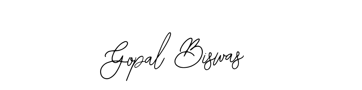 Make a beautiful signature design for name Gopal Biswas. Use this online signature maker to create a handwritten signature for free. Gopal Biswas signature style 12 images and pictures png