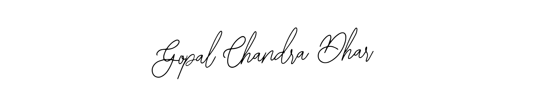 It looks lik you need a new signature style for name Gopal Chandra Dhar. Design unique handwritten (Bearetta-2O07w) signature with our free signature maker in just a few clicks. Gopal Chandra Dhar signature style 12 images and pictures png
