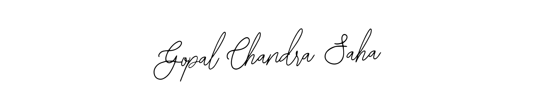 Also we have Gopal Chandra Saha name is the best signature style. Create professional handwritten signature collection using Bearetta-2O07w autograph style. Gopal Chandra Saha signature style 12 images and pictures png