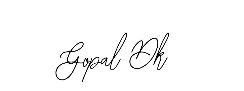 It looks lik you need a new signature style for name Gopal Dk. Design unique handwritten (Bearetta-2O07w) signature with our free signature maker in just a few clicks. Gopal Dk signature style 12 images and pictures png
