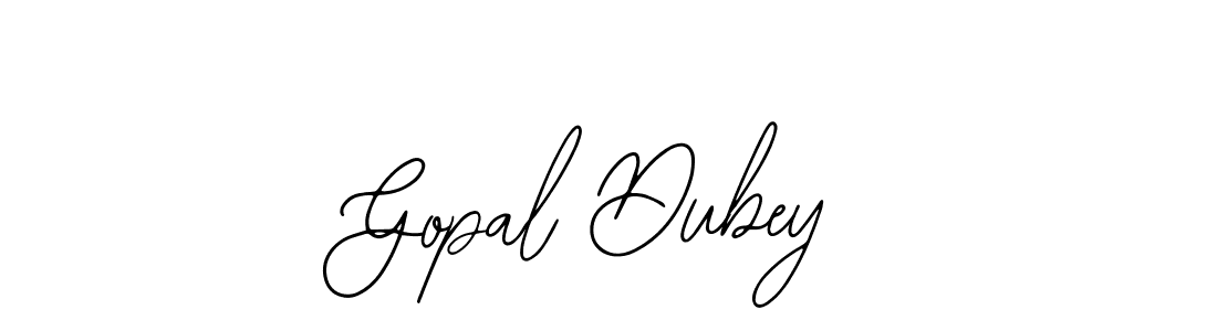 It looks lik you need a new signature style for name Gopal Dubey. Design unique handwritten (Bearetta-2O07w) signature with our free signature maker in just a few clicks. Gopal Dubey signature style 12 images and pictures png